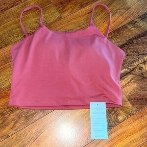 𝅺new Attitude Womens Sports Vest Size 10 NWT Rose Color